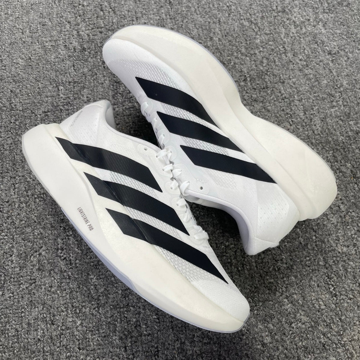 adidas Adizero Evo SL Cloud White and Core Black