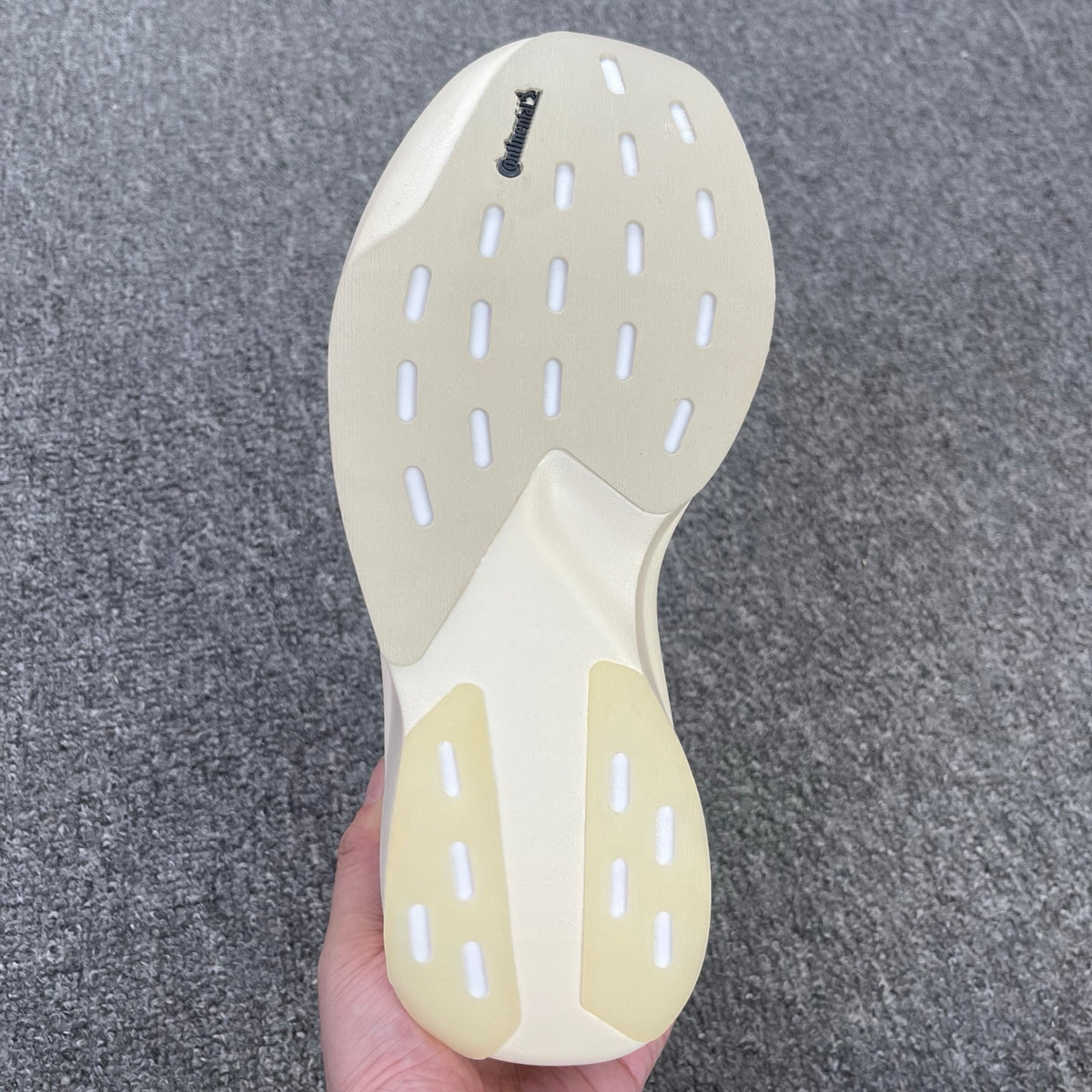 adidas Adizero Evo SL Wonder White / Cyber Metallic / Warm Vanilla (or Core White / Halo Silver)
