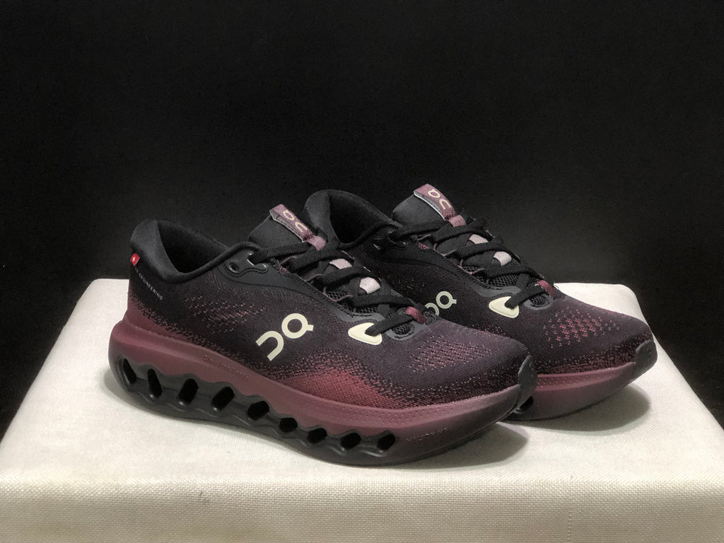 ON - CLOUDSURFER 3 BLACK RED WINE
