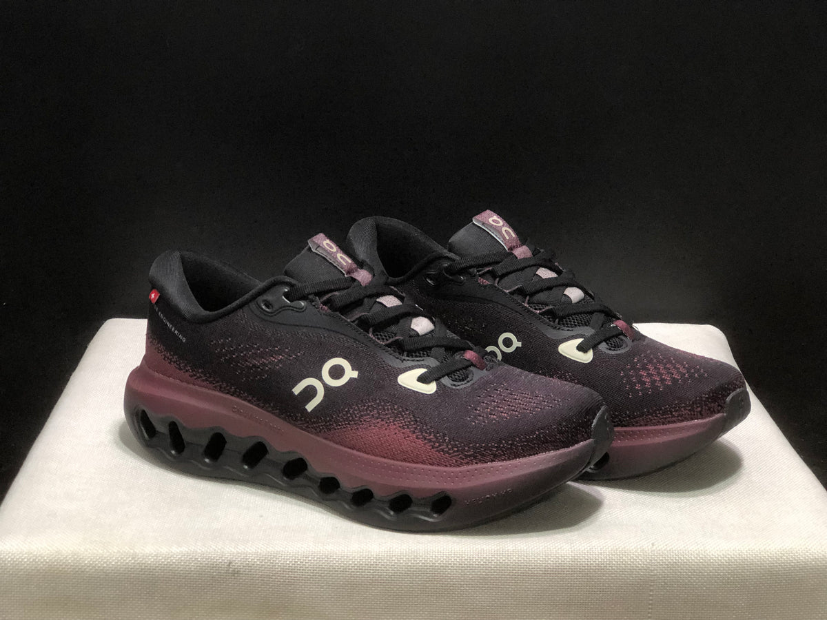 ON - CLOUDSURFER 3 BLACK RED WINE