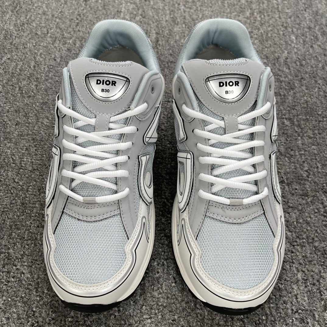 DIOR B30 SNEAKER white and grey