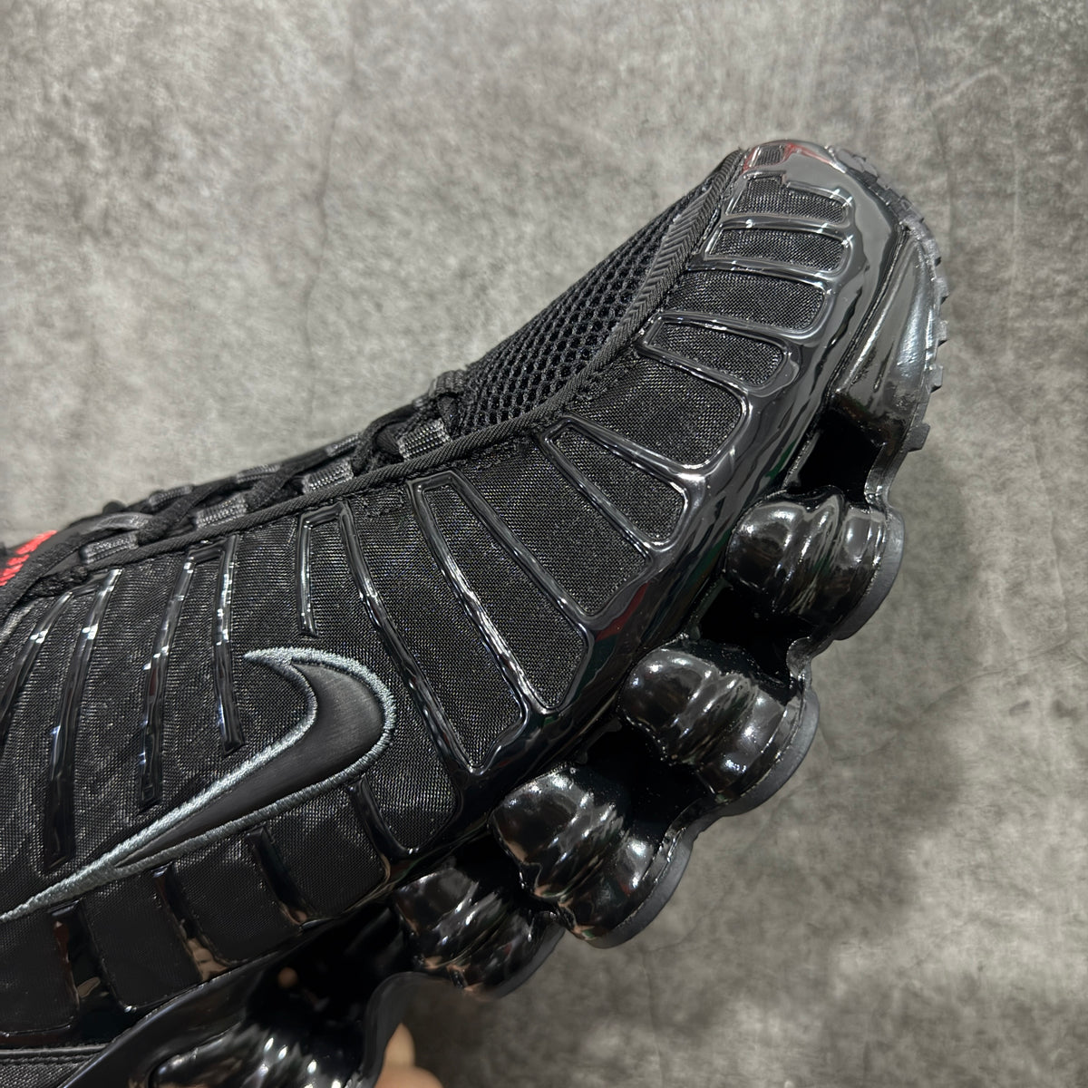 NIKE SHOX TLX Black Max Orange