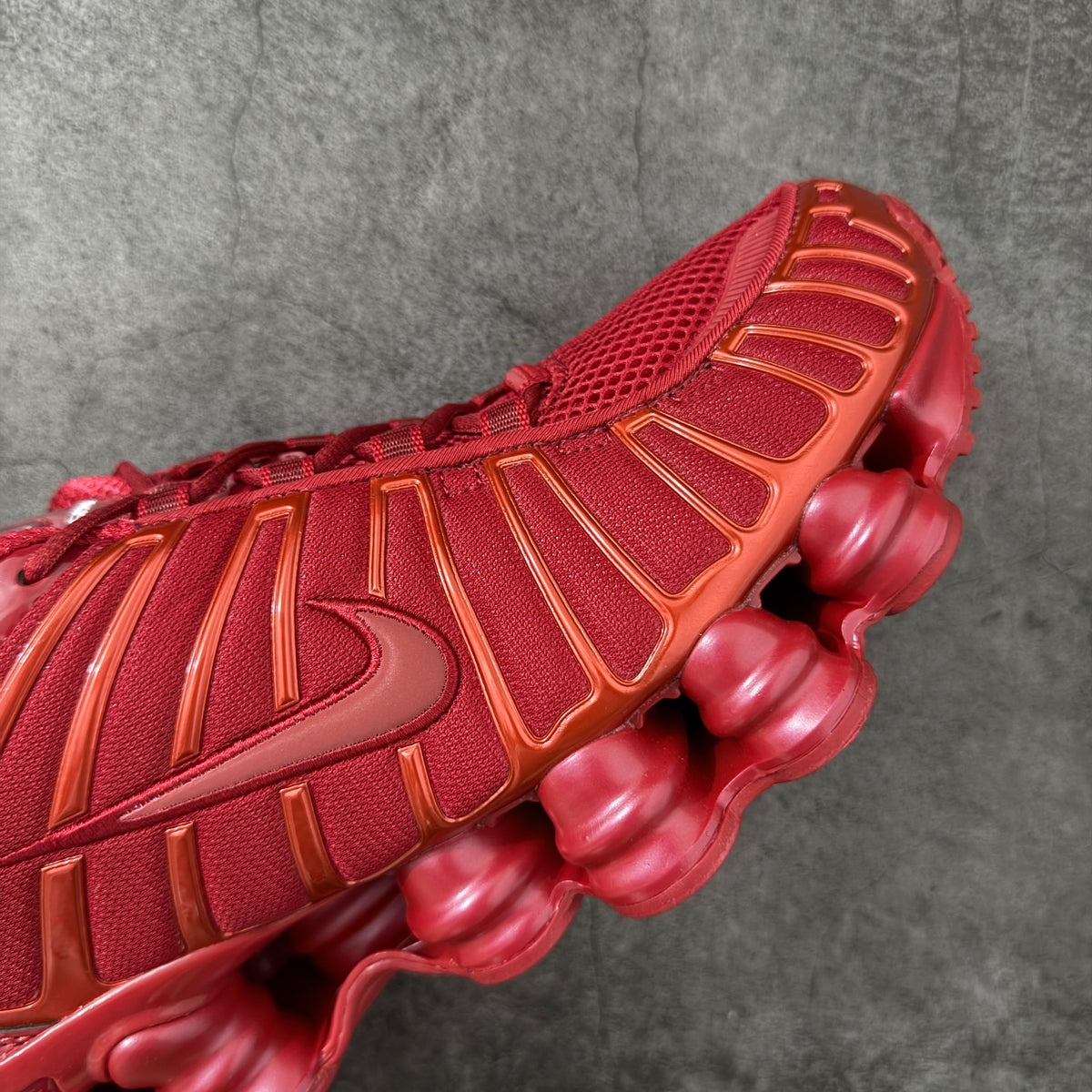 NIKE SHOX TLX Gym Red White