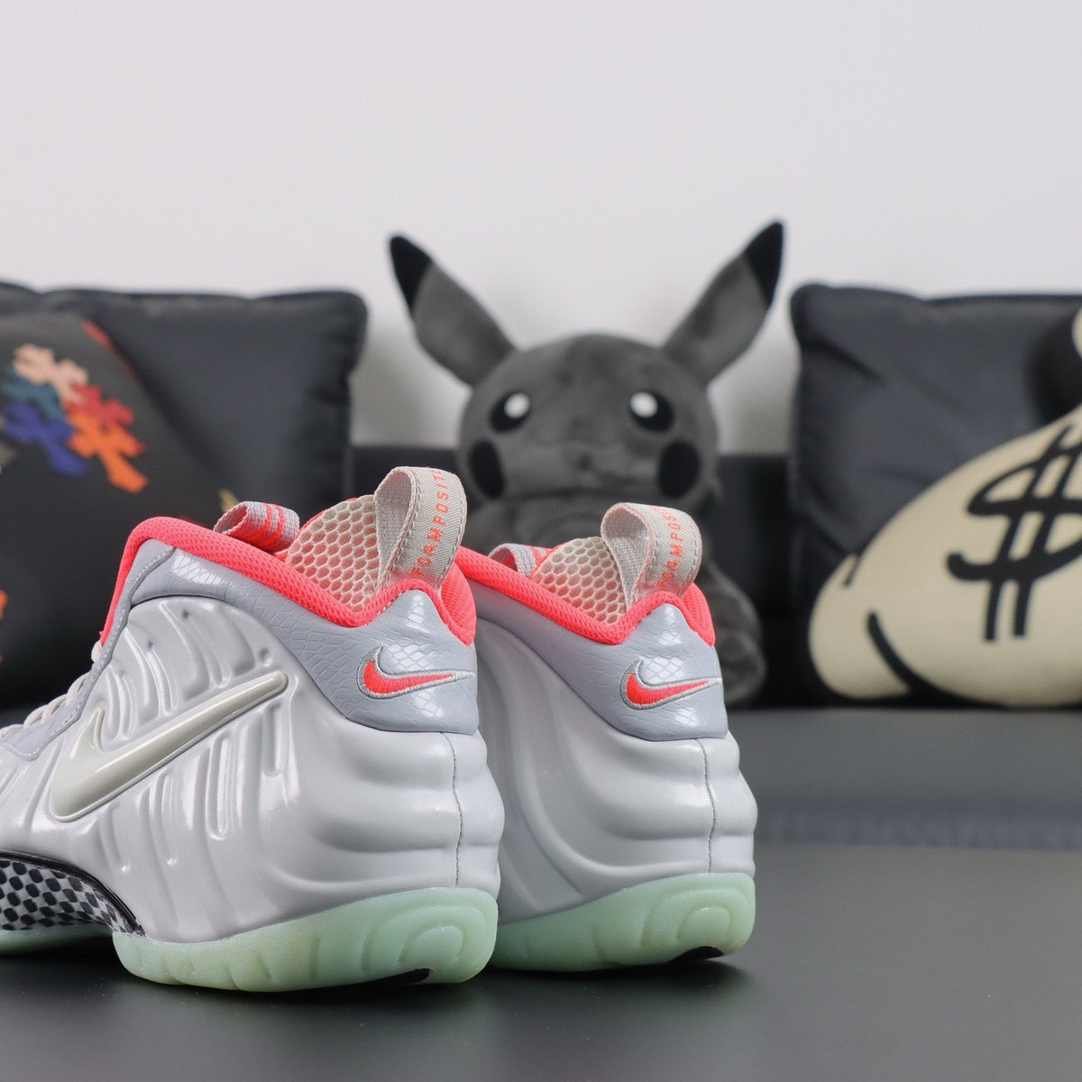 NIKE AIR  Foamposite Pro Pure Platinum
