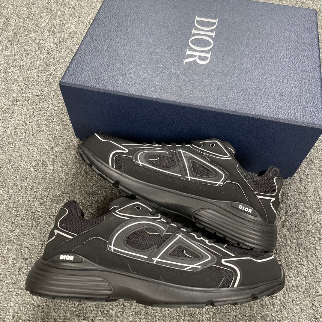 DIOR B30 SNEAKER TRIPLE BLACK