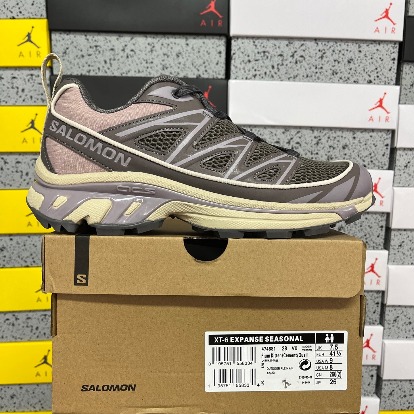 SALOMON-XT-6 Expanse Seasonal 'Plum Kitten'
