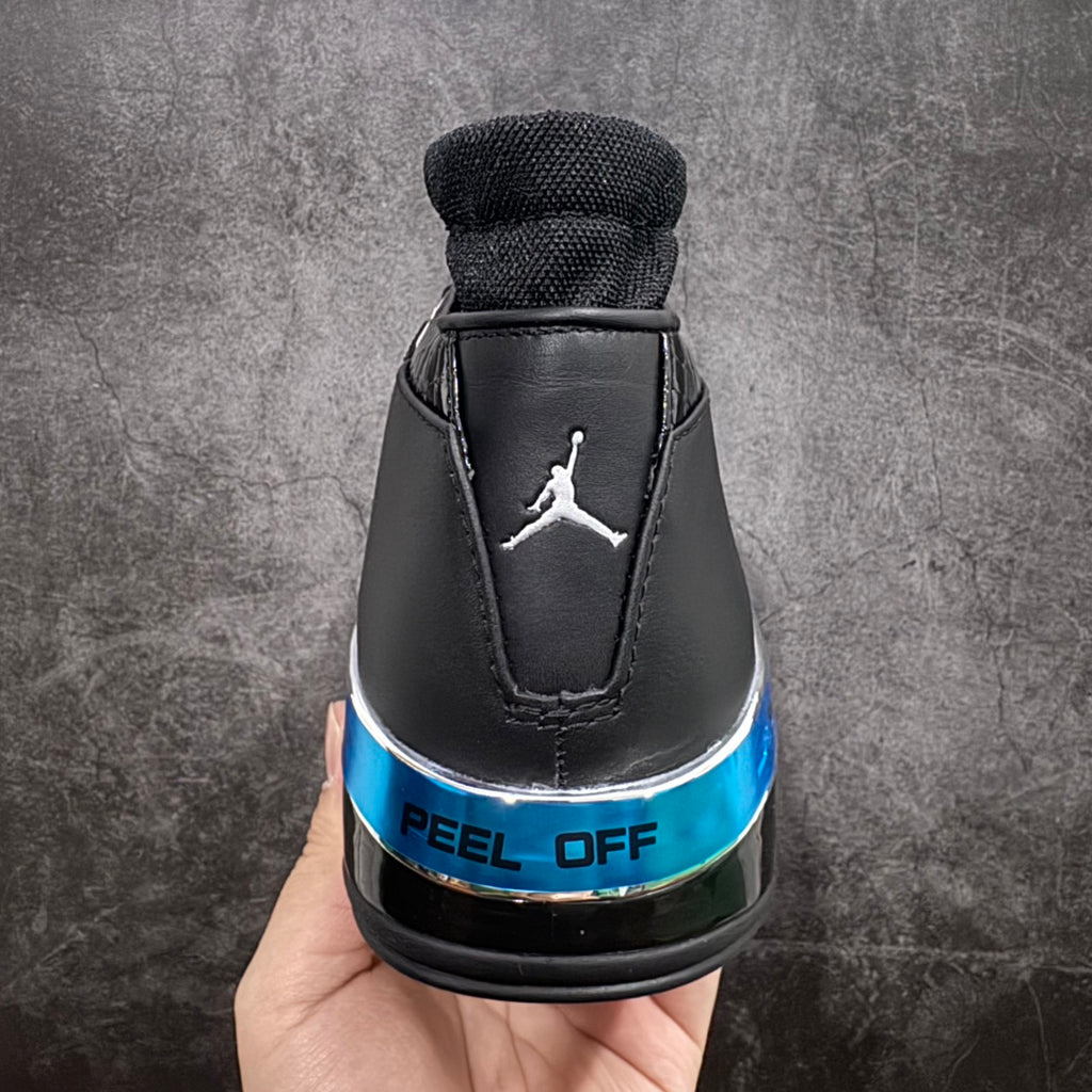 Jordan 17 Low 'Black Chrome'