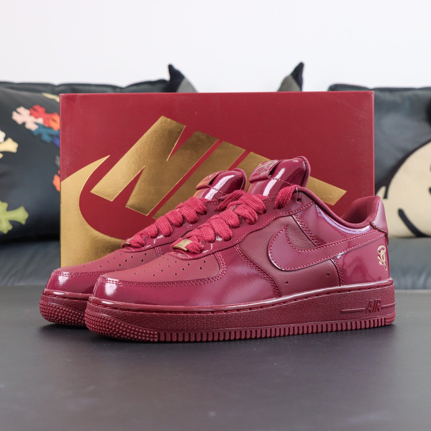 Nike Air Force 1 Low x Central Cee x SYNA World 'Dark Beetroot'