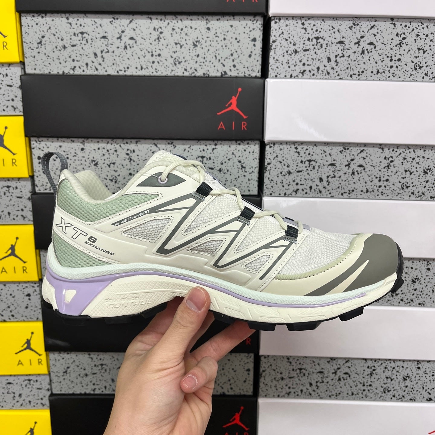 SALOMON-XT-6 Expanse 'Icicle Sedona Sage Cosmic Sky'