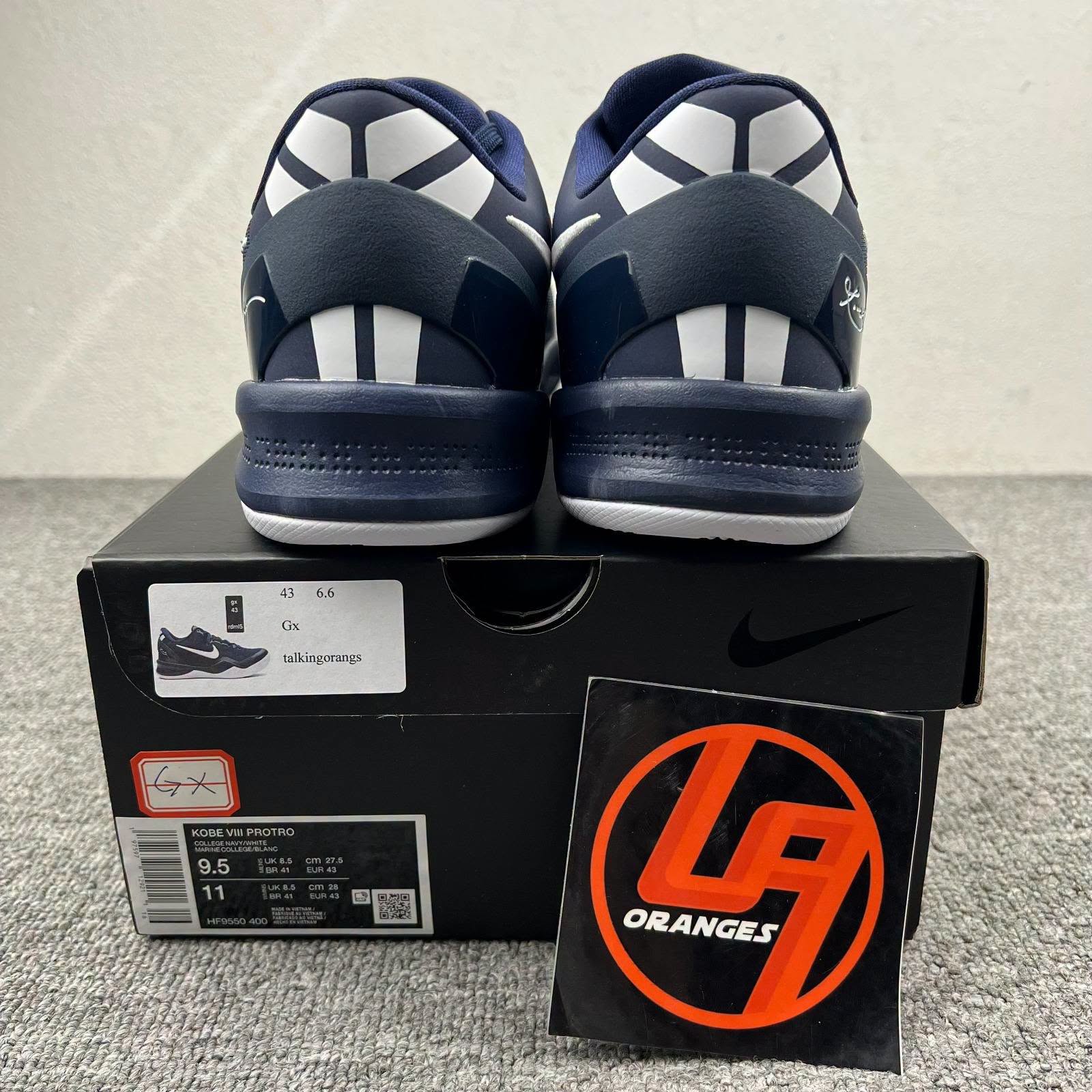 Kobe 8 Protro College Navy