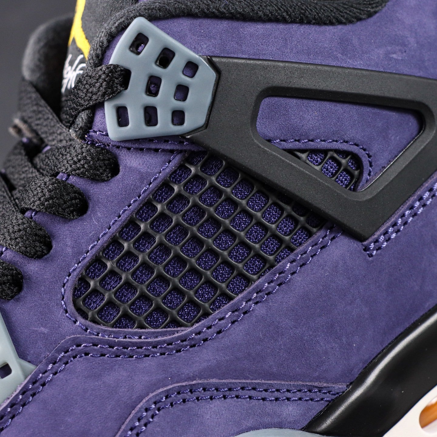 Jordan 4 Retro Lakers Lakeshow "Imperial Purple"