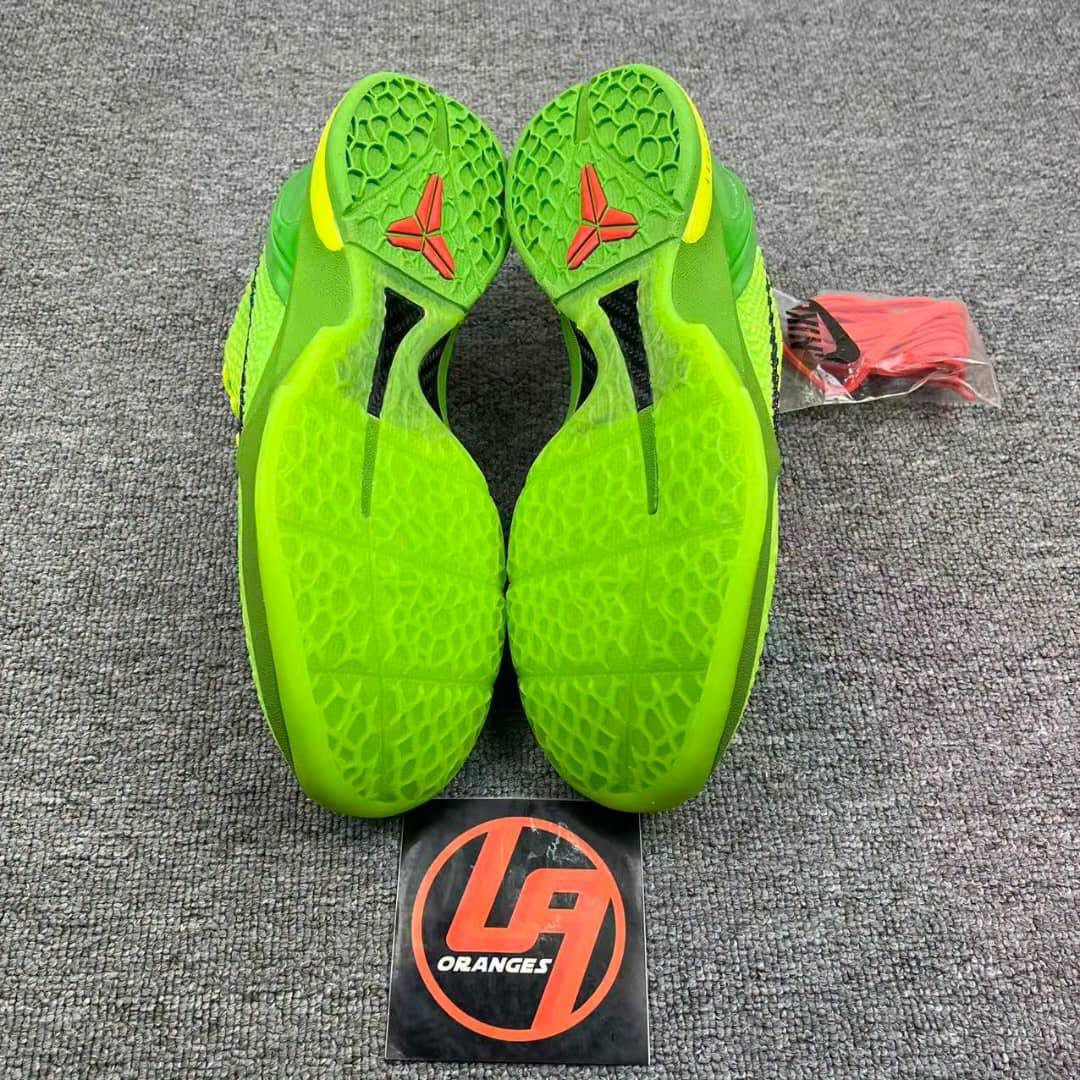 Kobe 6 Protro Grinch