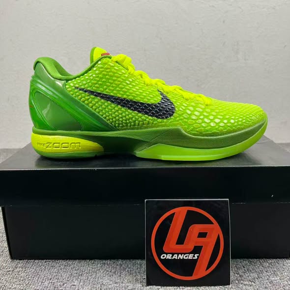 Kobe 6 Protro Grinch