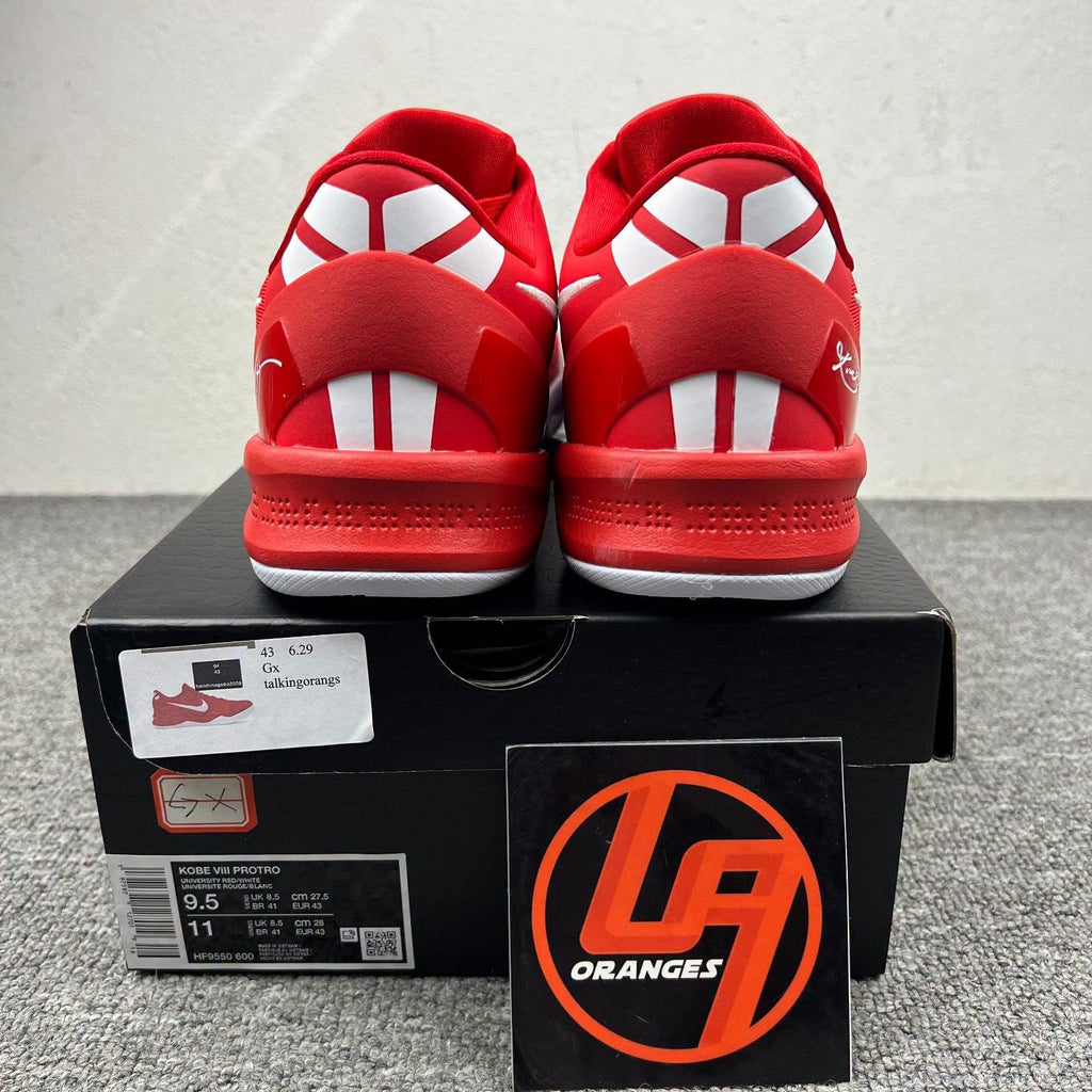 Kobe 8 Protro University Red