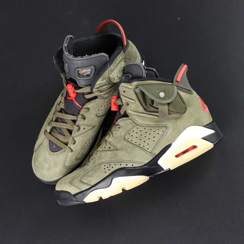 Jordan 6 Retro x Travis Scott 'Olive'