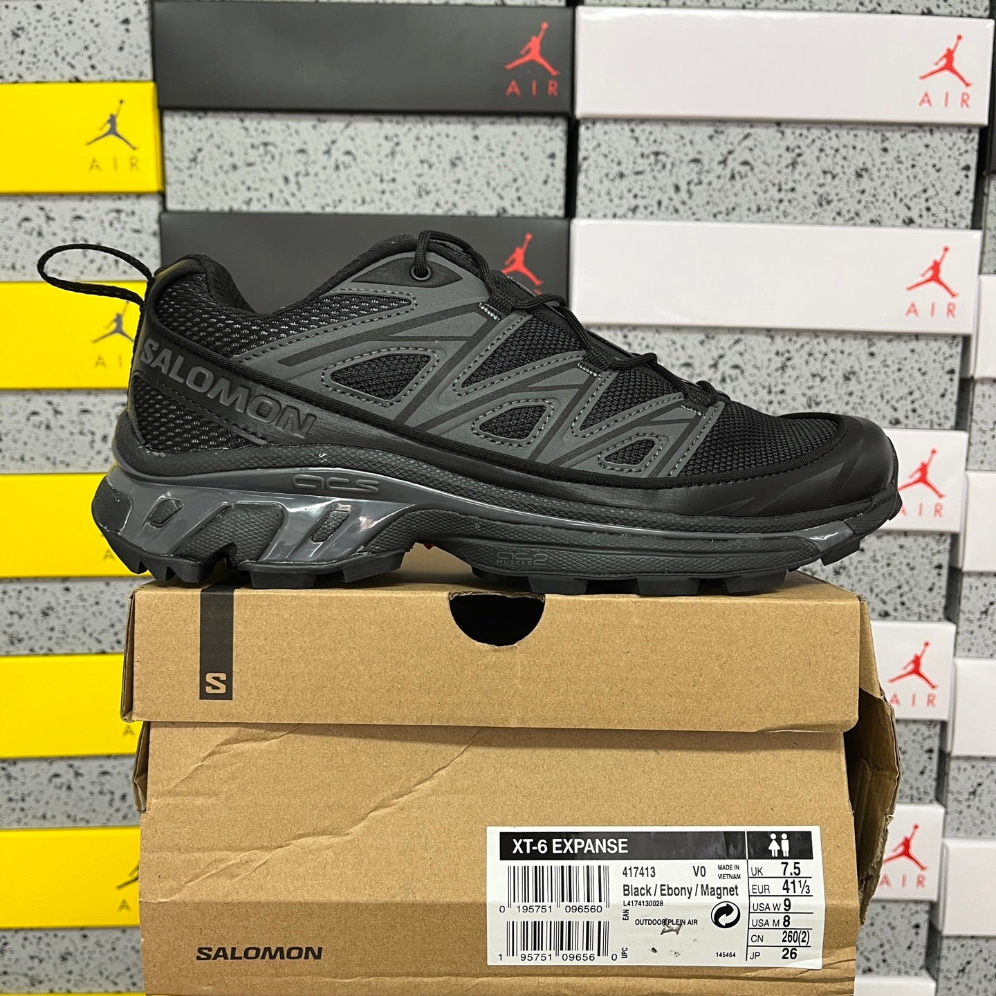 SALOMON-XT-6 Expanse 'Black Ebony Magnet'