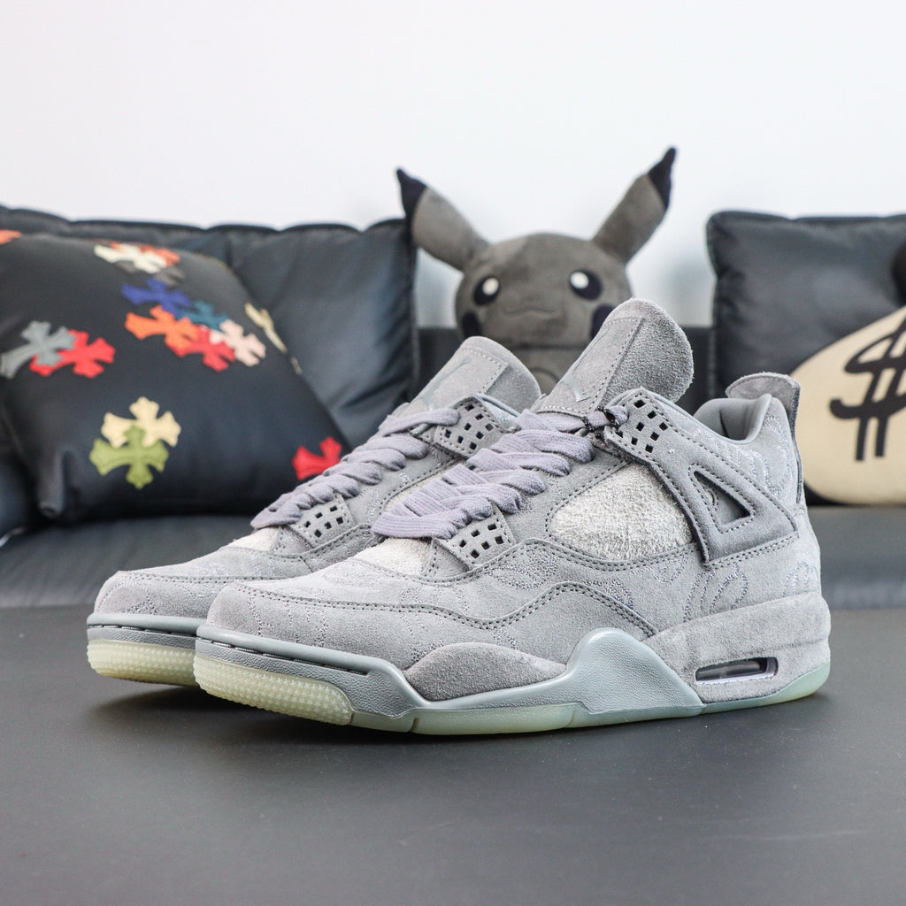 Jordan 4 Retro x KAWS 'Cool Grey'