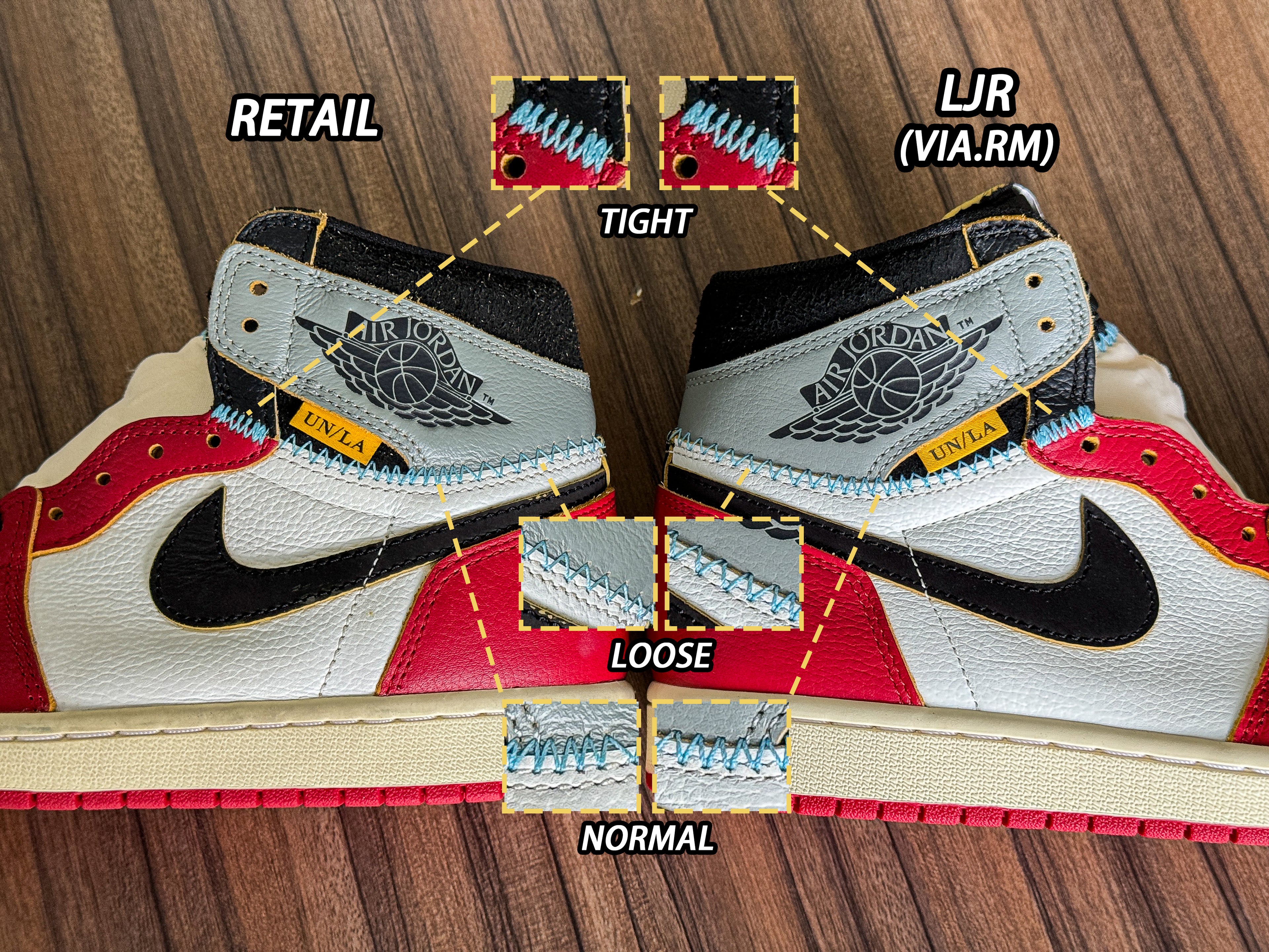 Jordan 1 High OG SP x Union 'Chicago Shadow'