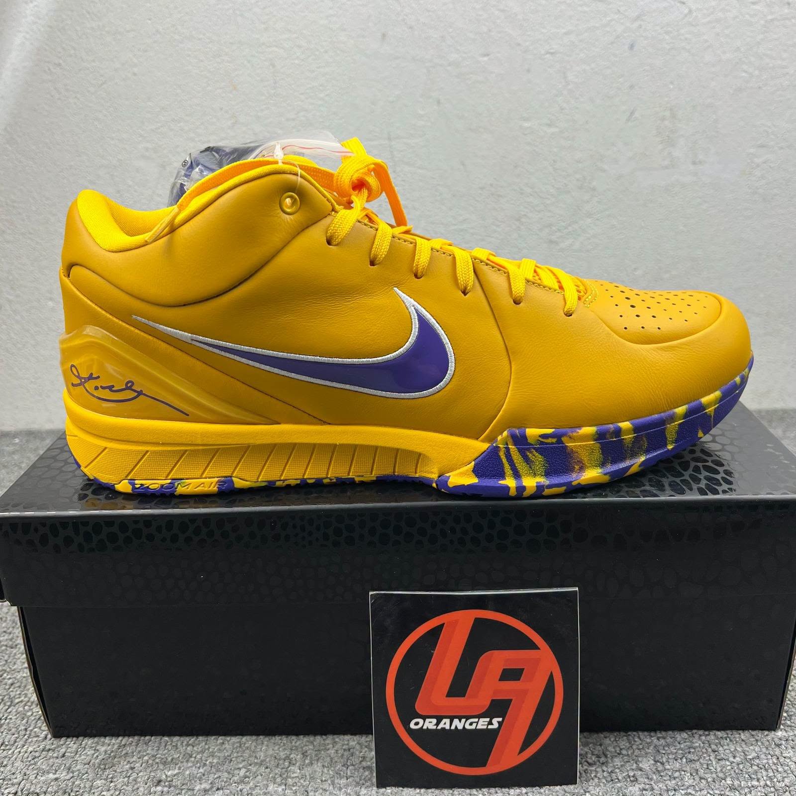Kobe 4 Protro Draft Day Pack Los Angeles Lakers