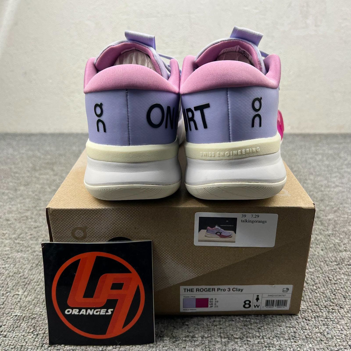 THE ROGER Pro 3 Clay 'Thistle | Pink'