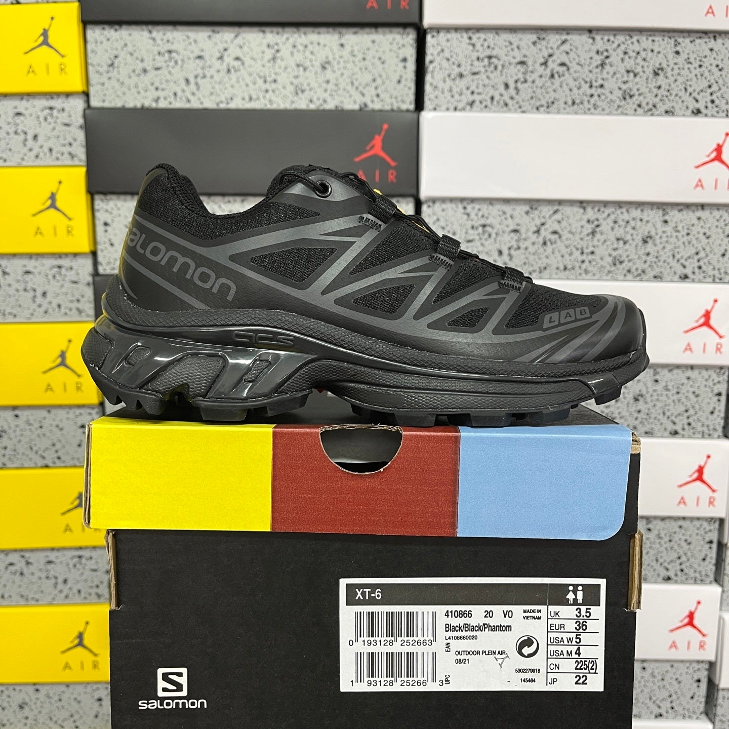 SALOMON-XT-6 'Black Phantom'