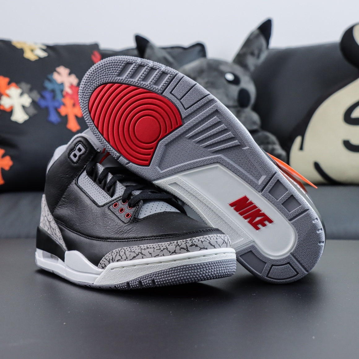 Jordan 3 'Black Cement'