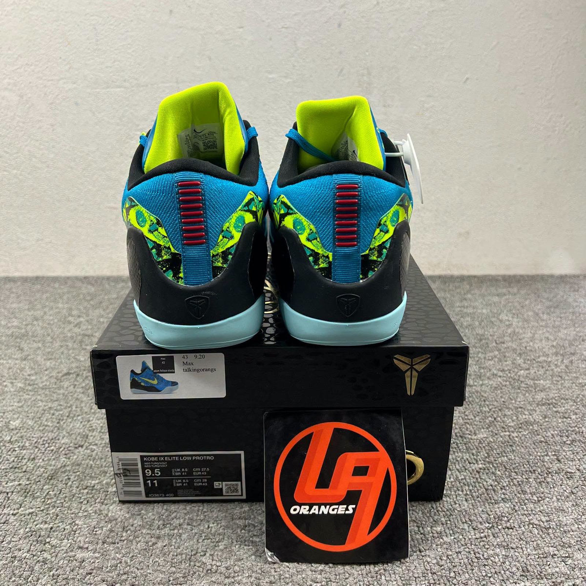 Kobe 9 Elite Low Protro "Perspective"