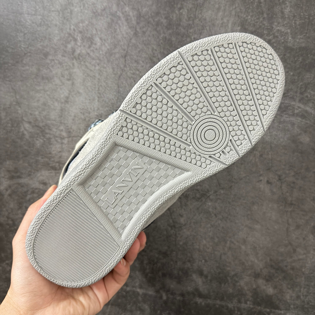 LANVIN CURB SNEAKER grey