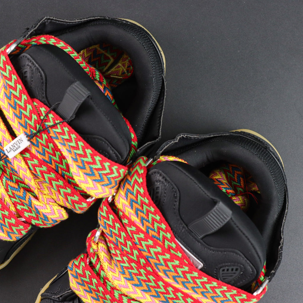 LANVIN CURB SNEAKER Black Gum