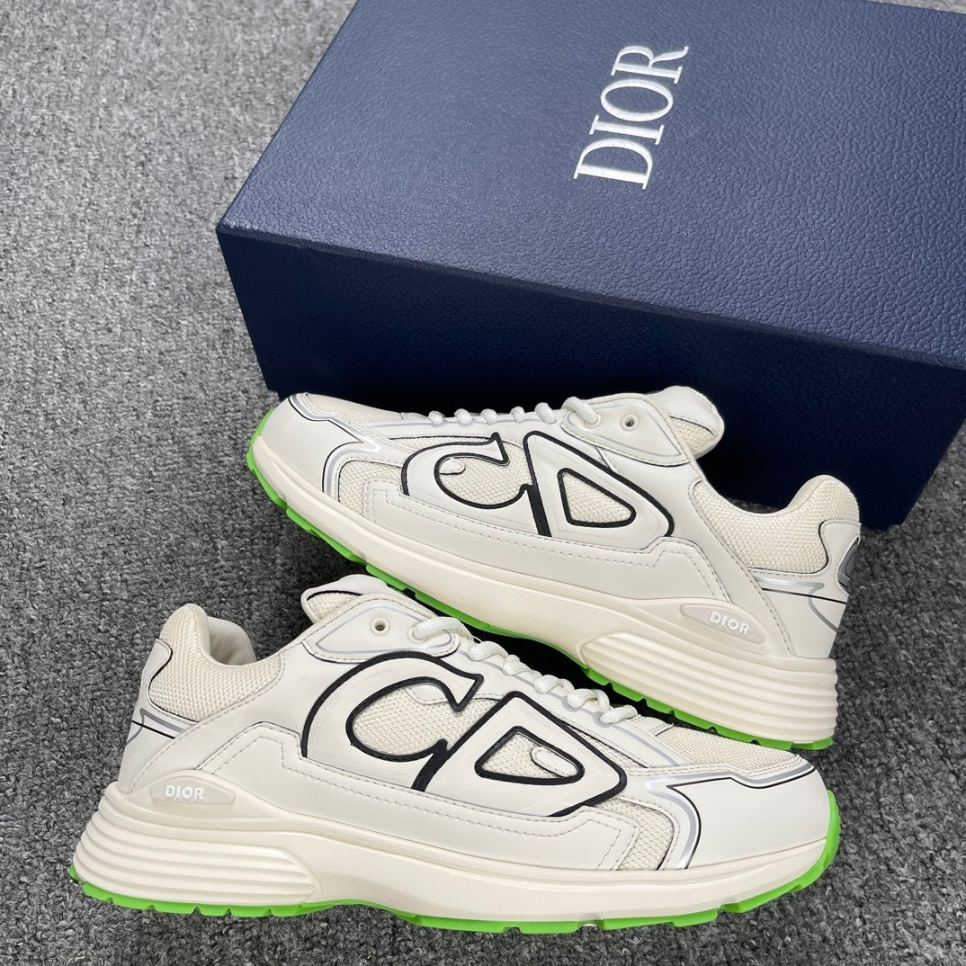 DIOR B30 SNEAKER Cream / Green