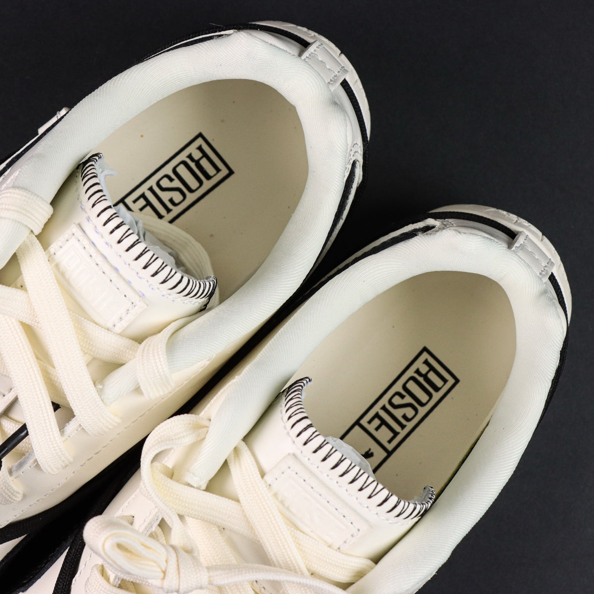 PUMA x ROSÉ Speedcat Lea Warm White and Puma Black