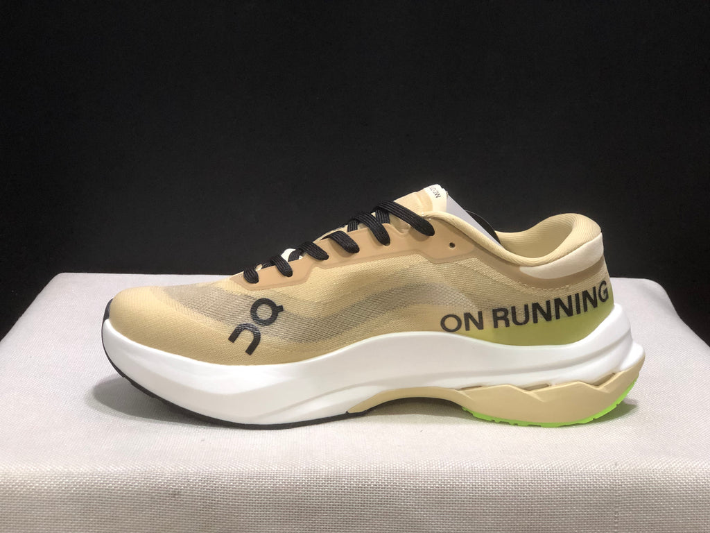 ON - CLOUD BOOM RUNNING BEIGE YELLOW