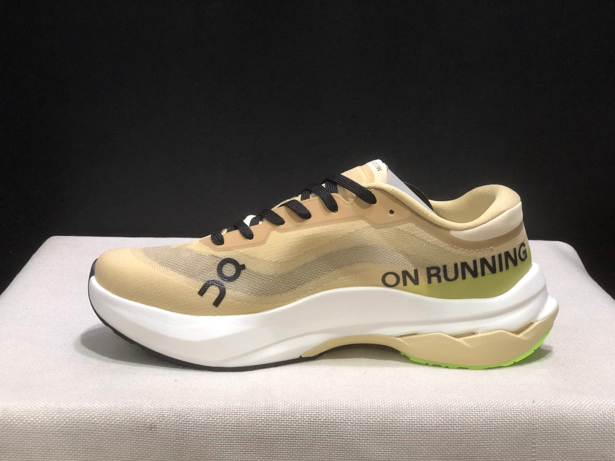 ON - CLOUD BOOM RUNNING BEIGE YELLOW