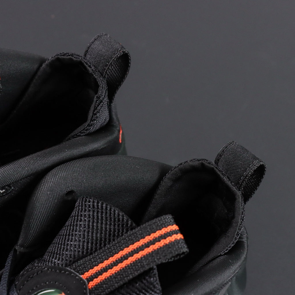 NIKE AIR  Foamposite Sequoia / Black – Team Orange
