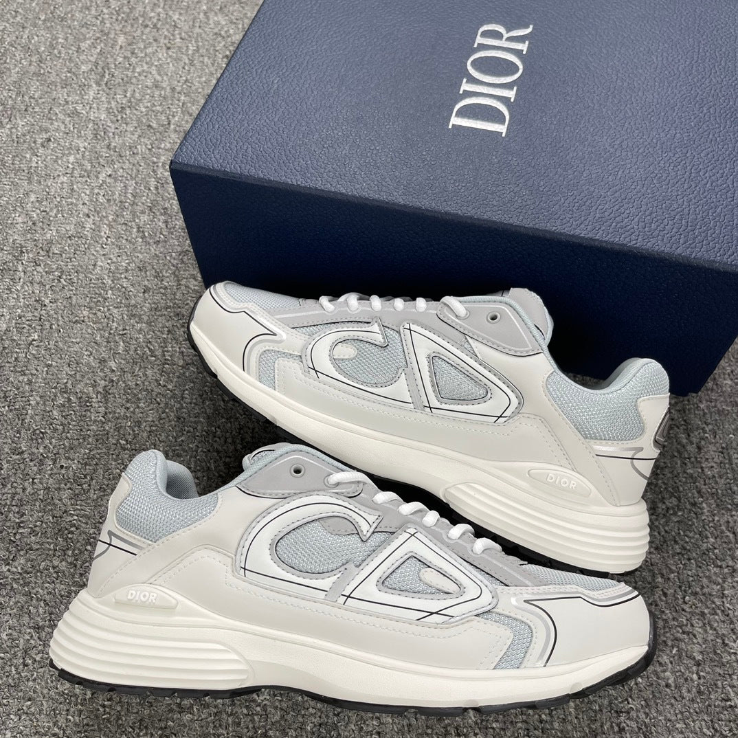 DIOR B30 SNEAKER white and grey