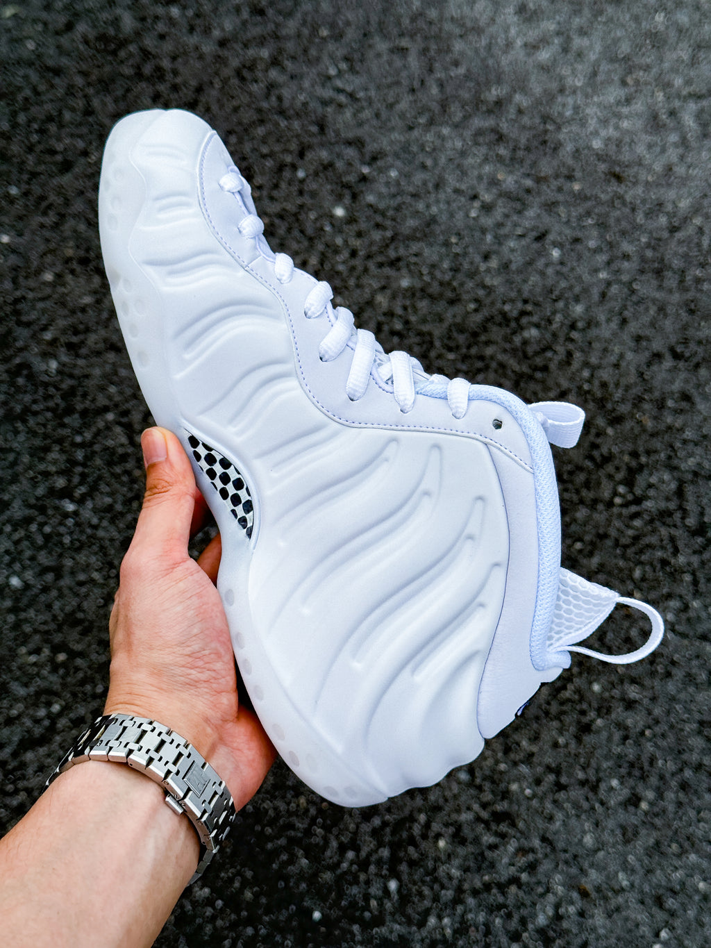 NIKE AIR FOAMPOSITE One Soft Pearl Sail