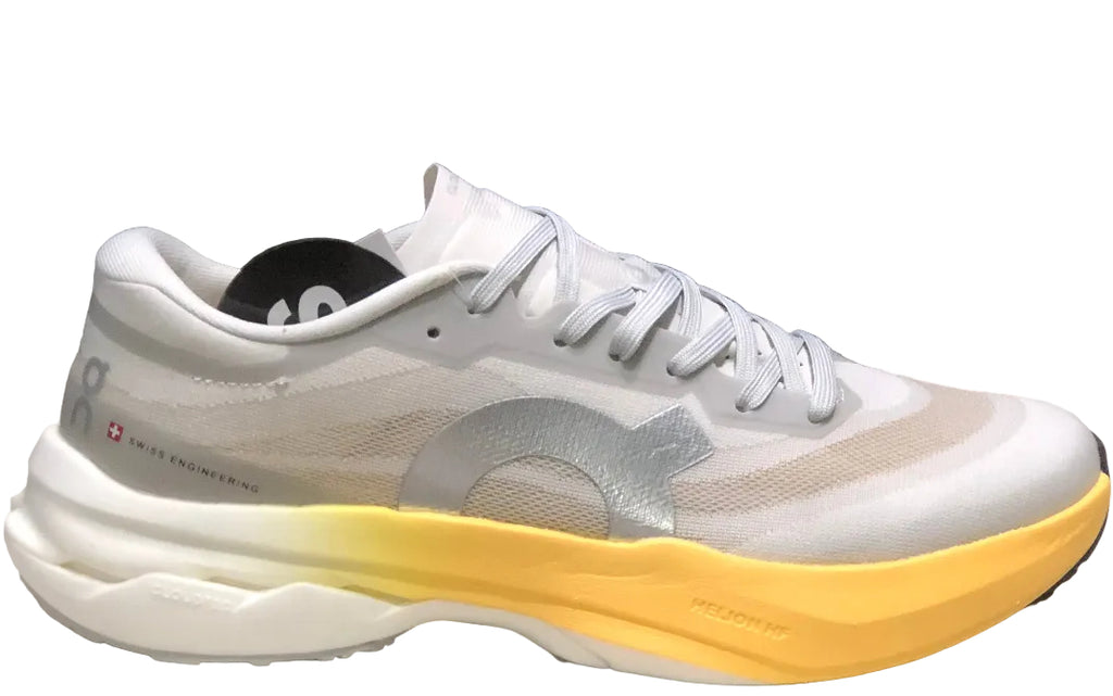 ON - CLOUD BOOM RUNNING WHITE YELLOW