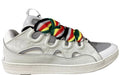 LANVIN CURB SNEAKER white and multicolor