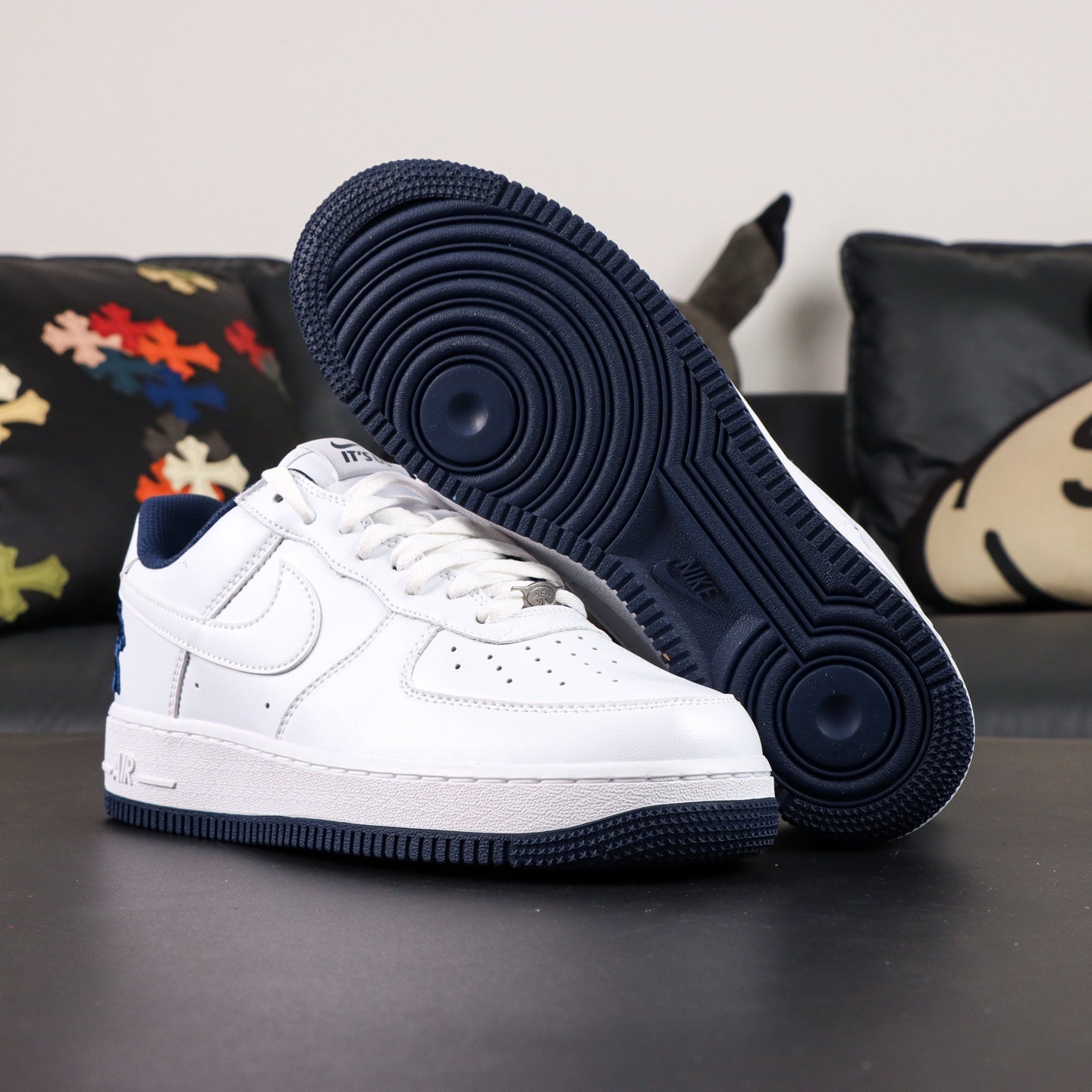 Nike Air Force 1 Low x Lil Yachty Concrete Boys 'White & Midnight Navy'