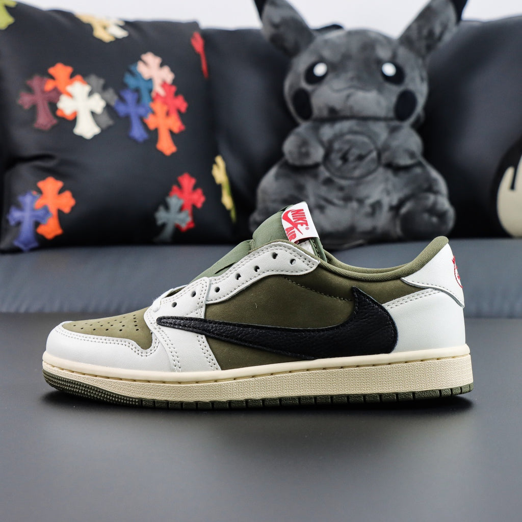 Jordan 1 Retro Low OG SP x Travis Scott 'Medium Olive'