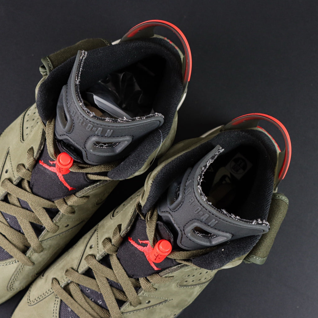 Jordan 6 Retro x Travis Scott 'Olive'
