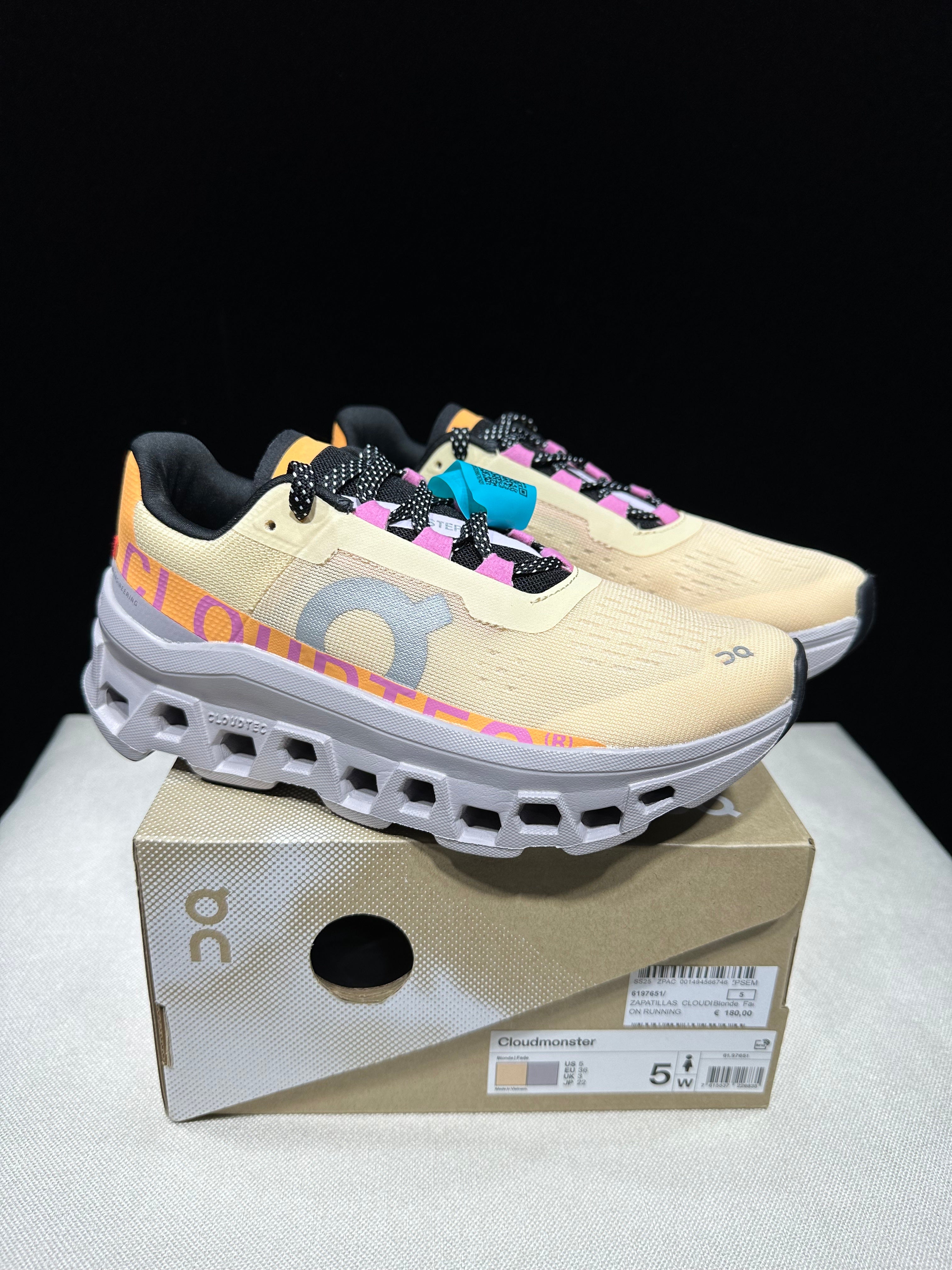ON - Cloudmonster 'Orange| Beige'