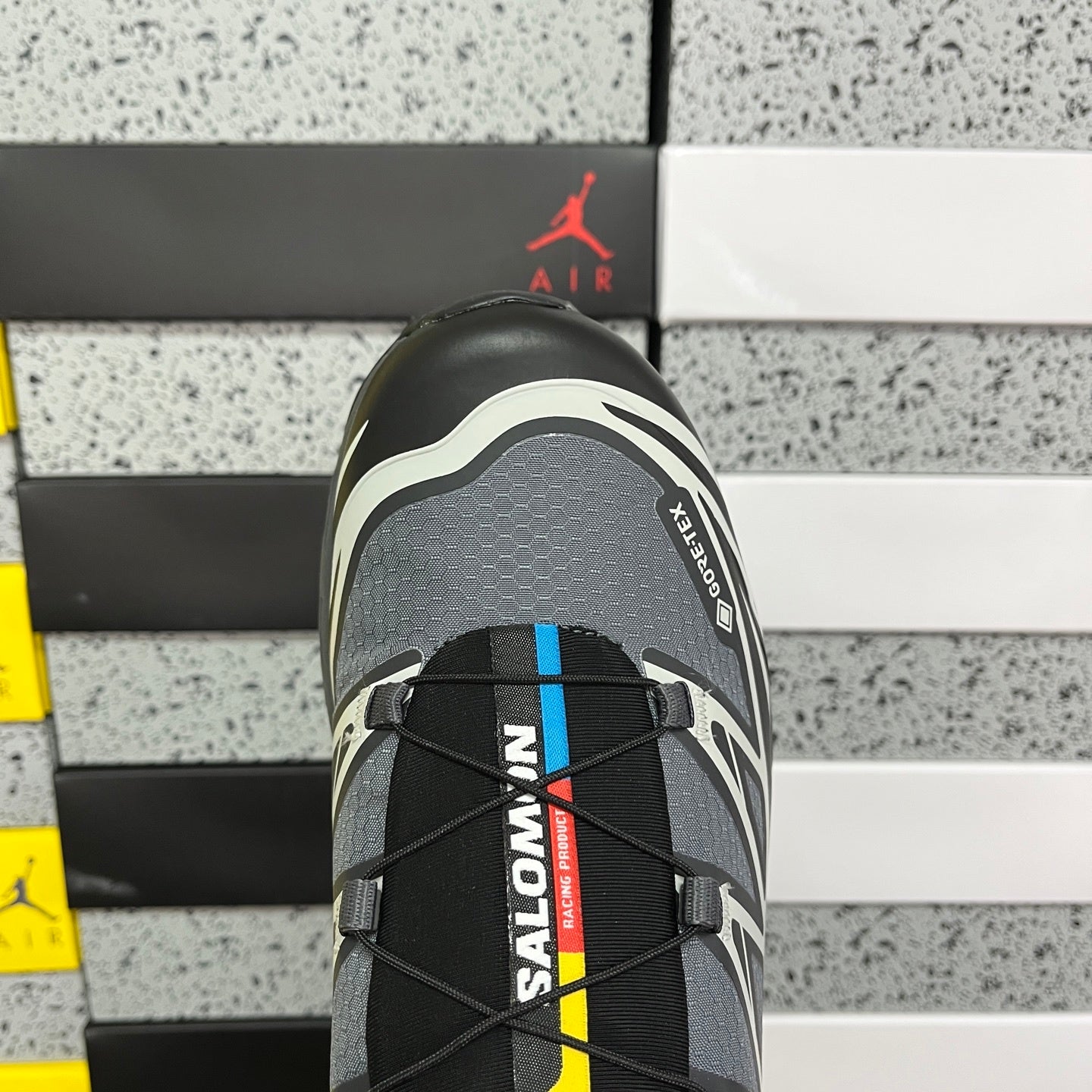 SALOMON-XT-6 Gore-Tex 'Black Ebony Lunar Rock'