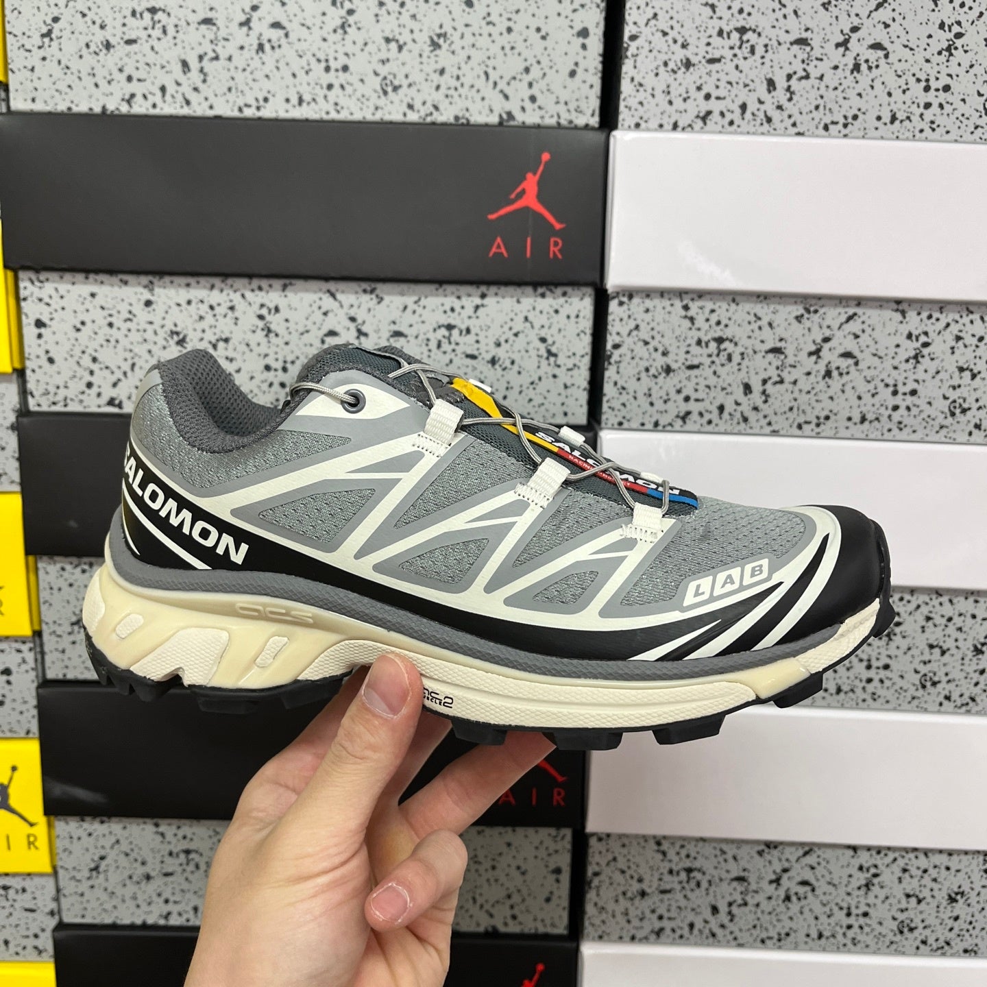 SALOMON-XT-6 Recut 'Monument Phantom'