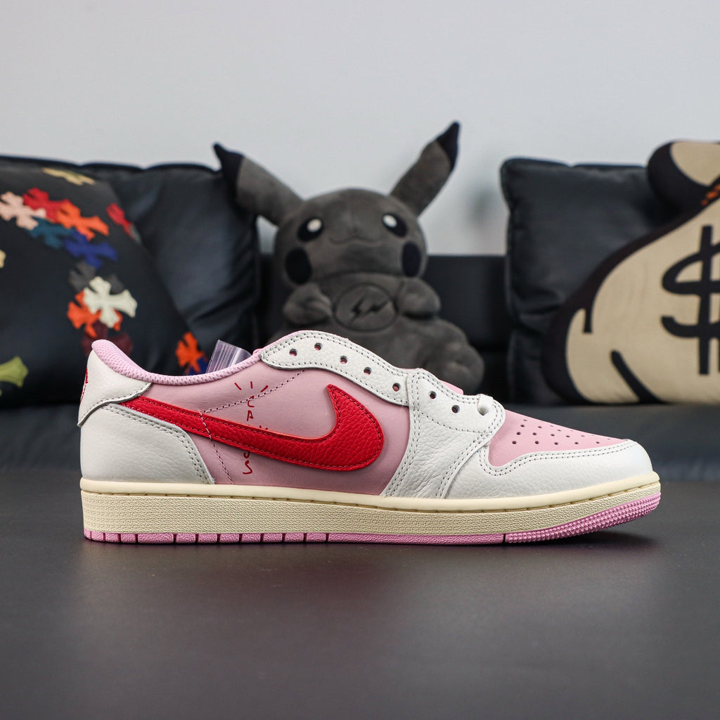 Jordan 1 Low OG x Travis Scott 'Tropical Pink'