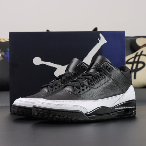 Fragment Design x Air Jordan 3 'Black/White'
