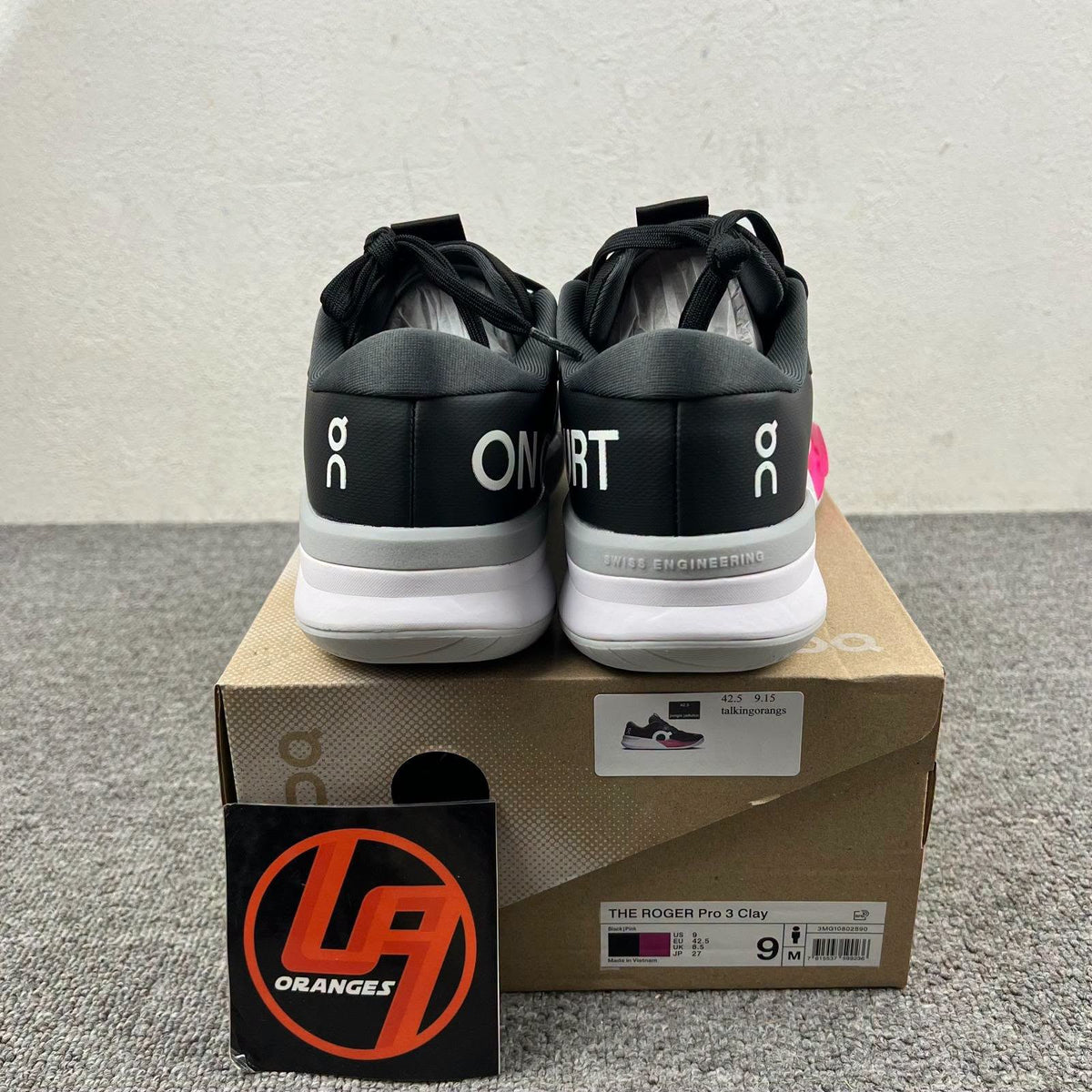 THE ROGER Pro 3 Clay 'Black | Pink'