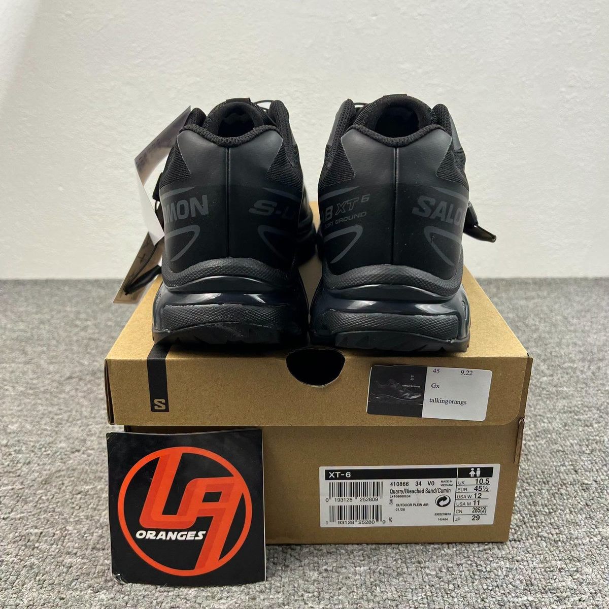 Salomon XT-6 Black/Phantom - GX version