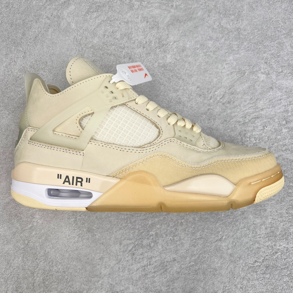 Jordan 4 x Off-White 'Sail'
