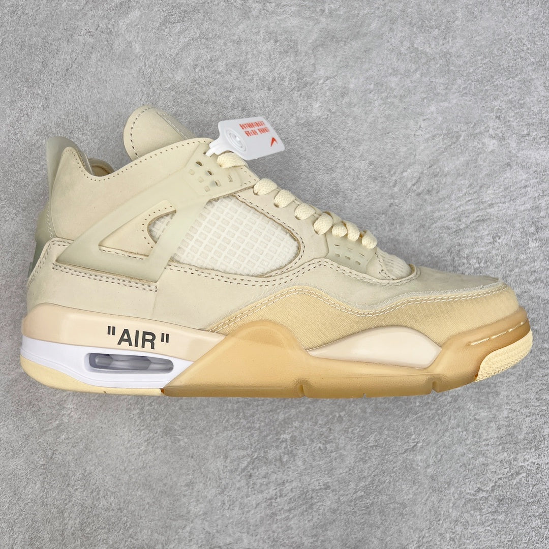 Jordan 4 x Off-White 'Sail'